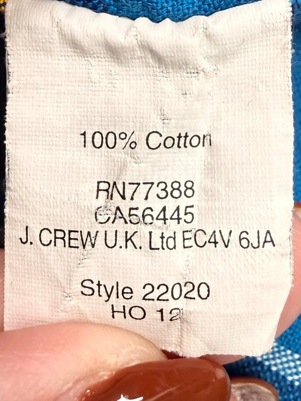 J. CREW | Men's | Oxford Regular-Fit Button-Down Casual Shirt | Size M